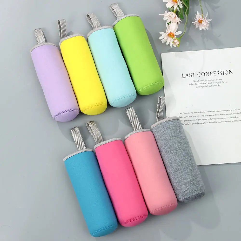 550ml Sport Water Bottle Cover Neoprene Insulator Sleeve Bag