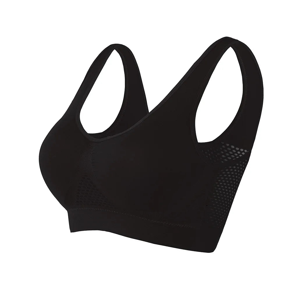 Ademende sportbeha Top Fitness Dames Beha