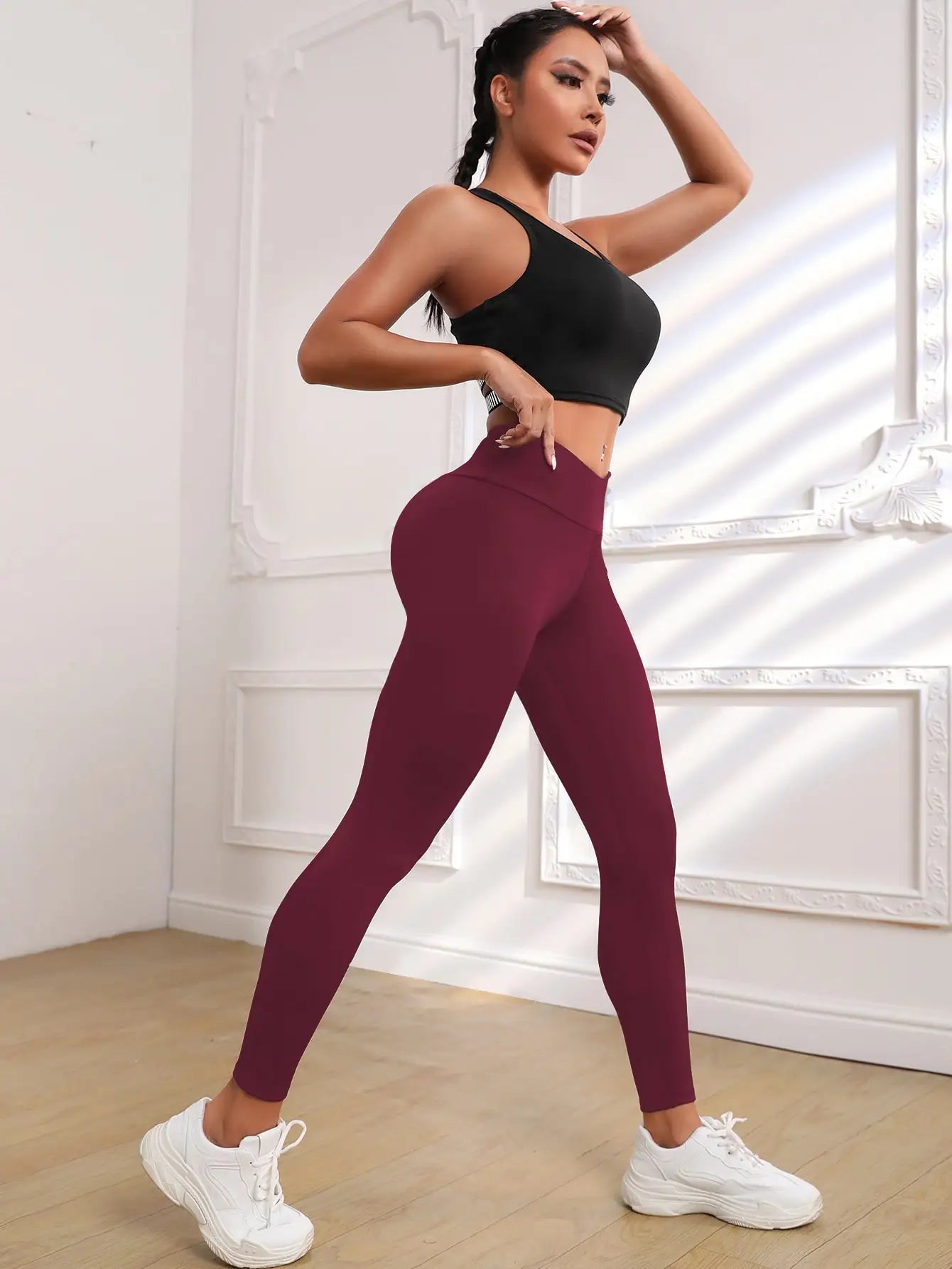 Leggings Women High Waist Sexy Push Up Butt