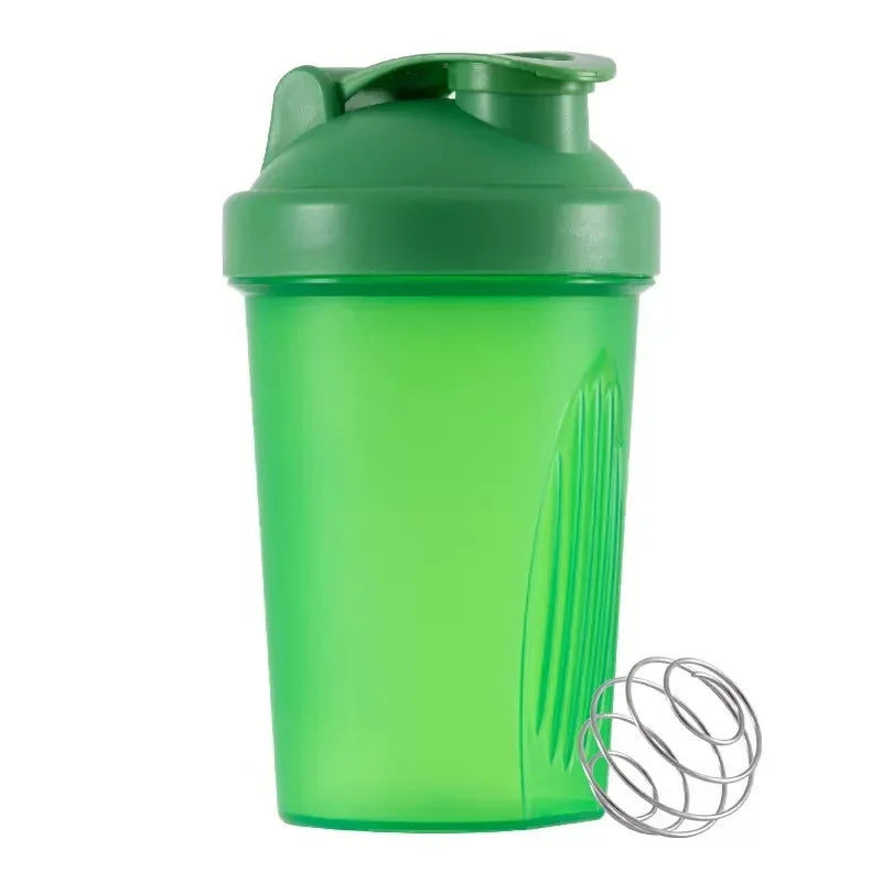 Sport Shaker Bottle 400ML Whey Protein Powder Mixing Bottle