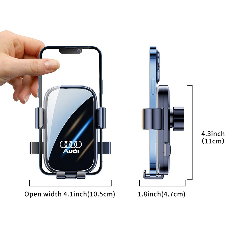 Car Phone Holder Gravity Phone Mount Hook Cellphone