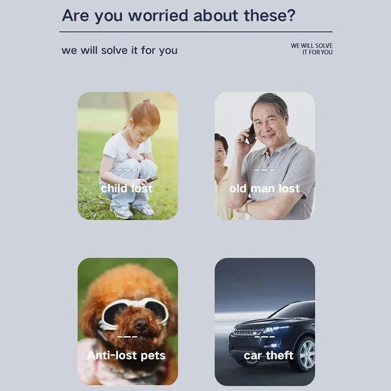 GF-07 Mini GPS Tracker Car GPS Pet Children Elderly