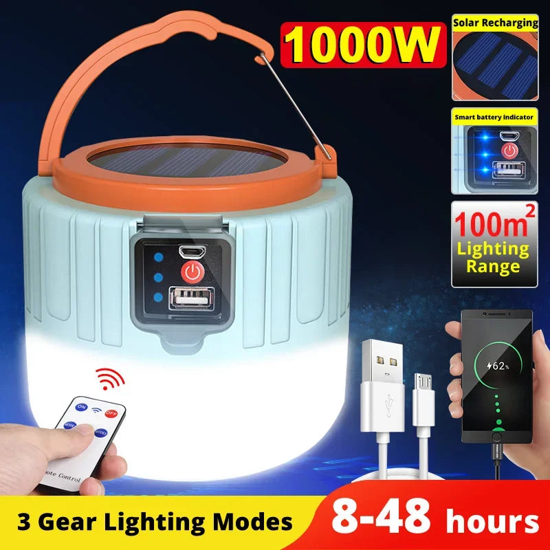 Portable Camping Light Power Bank LED Camping Lanterns