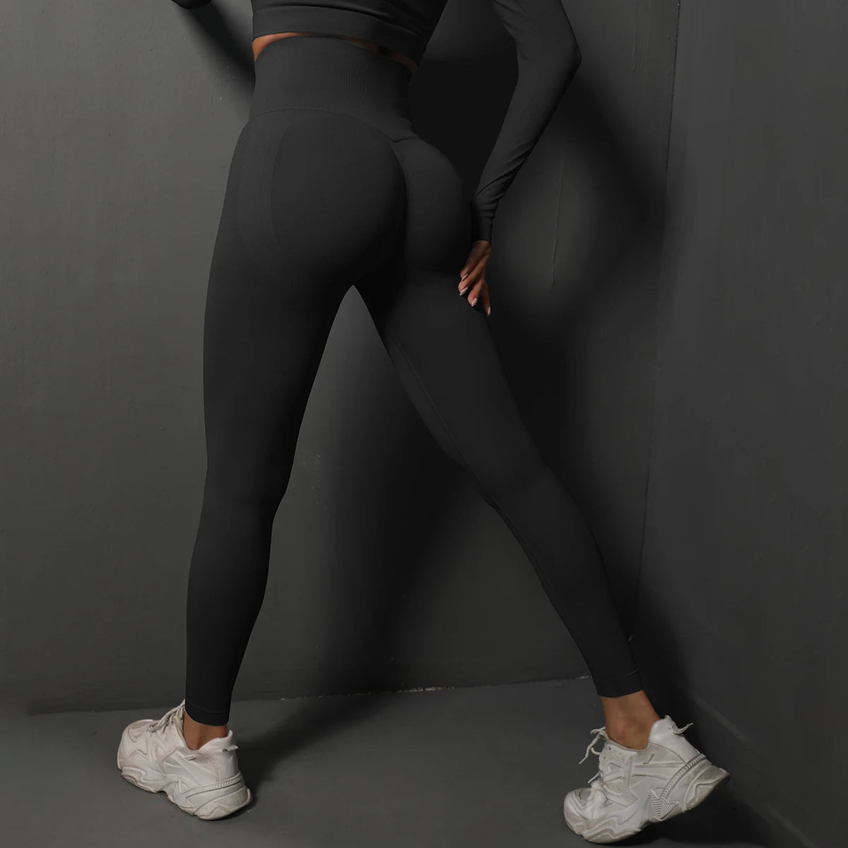 Naadloze gymleggings voor dames, yogabroeken,