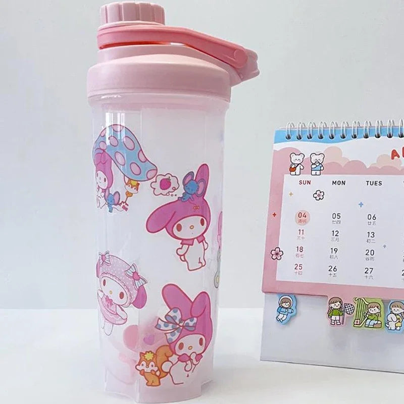 Sanrio Sport Shaker Bottle Whey Protein Powder