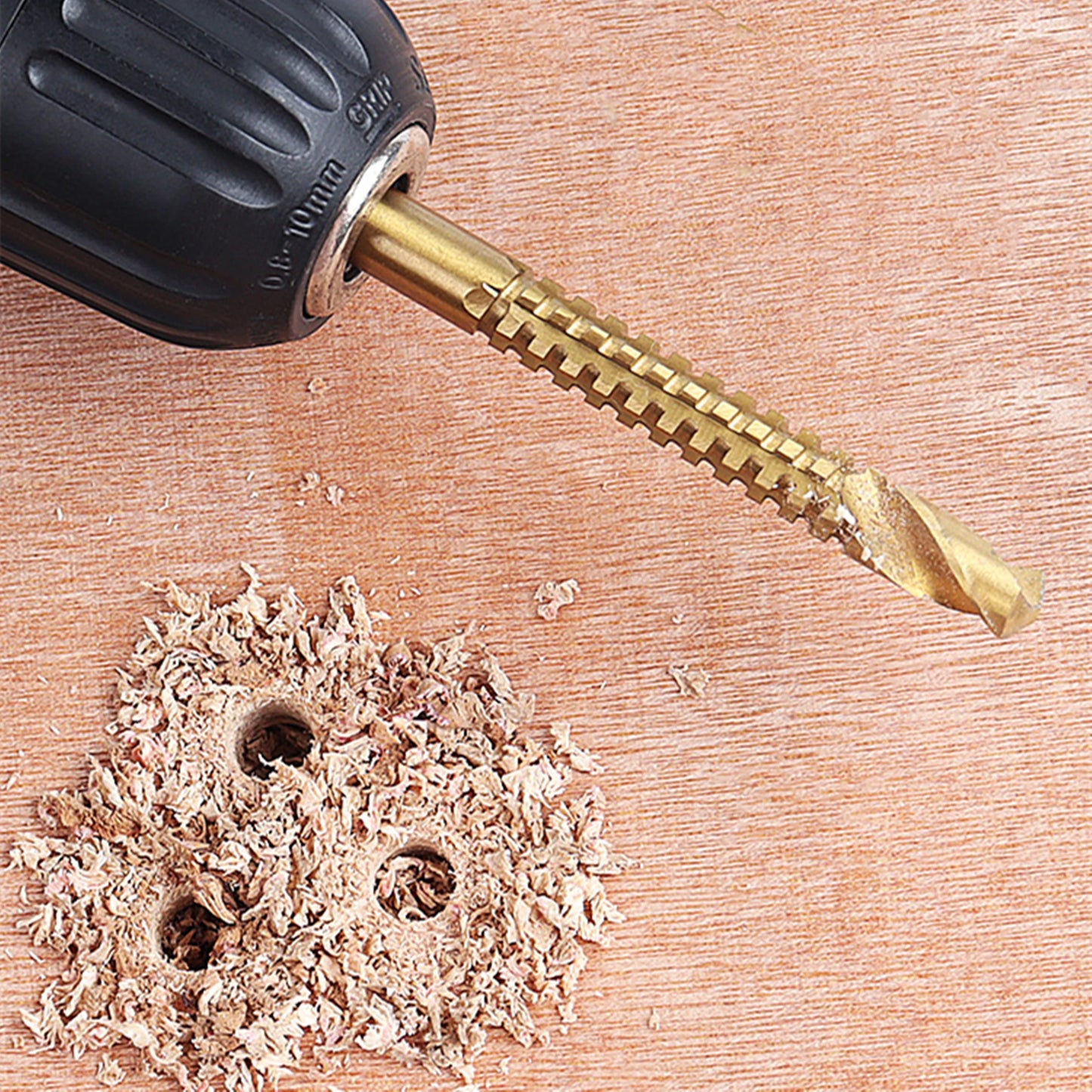 Sawtooth Drill for Wood Board Drilling And Slotting