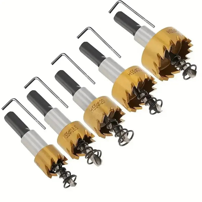 Hole Saw Cutter Drill Bit Set Holesaw Core HSS