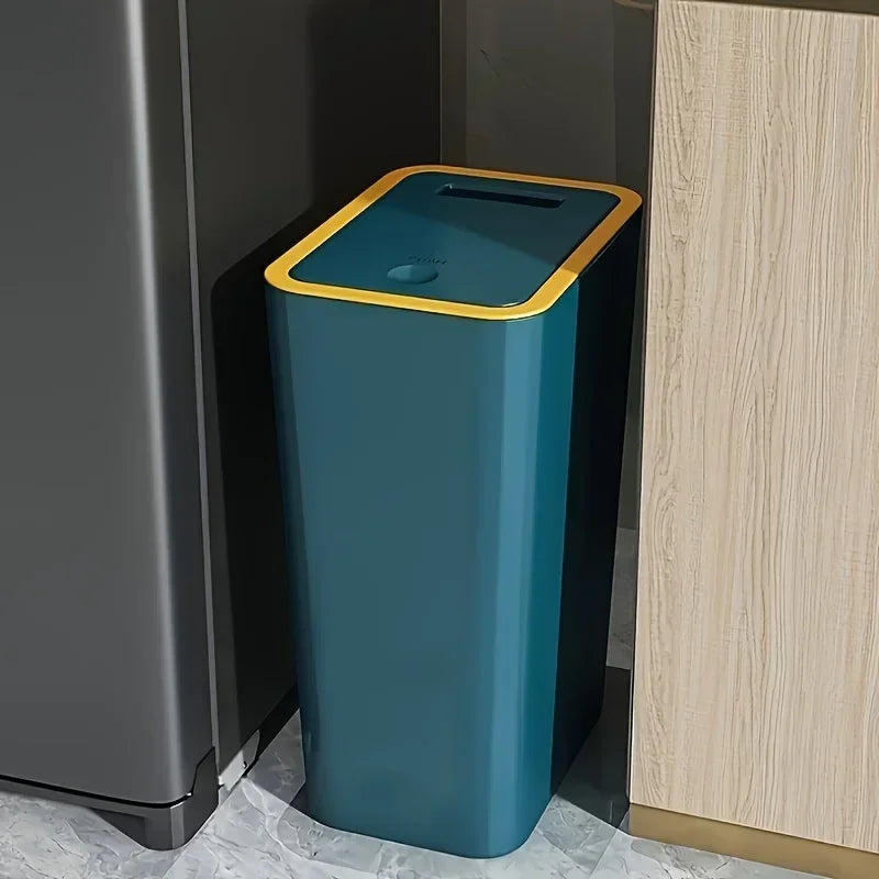 10L Odor Proof Trash Can with One-Touch Modern
