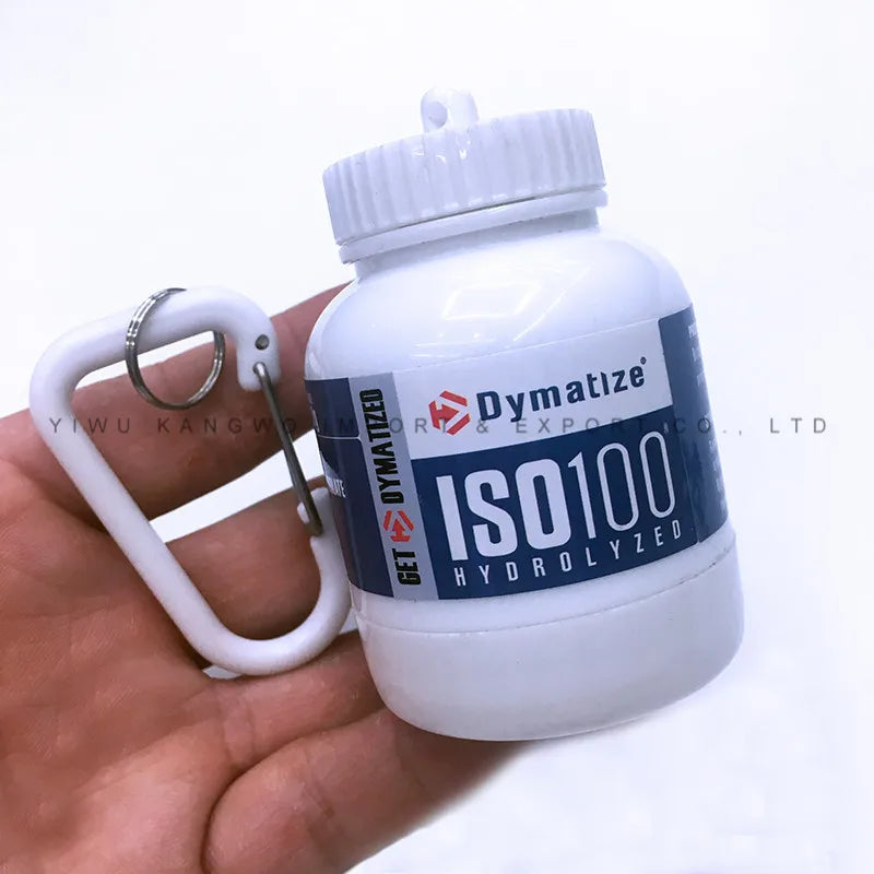 Portable Protein Powder Container Pill Organizer