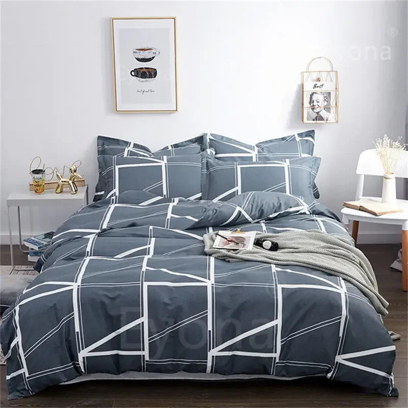 Single Double Duvet Covers Comfortable Suitable Cotton