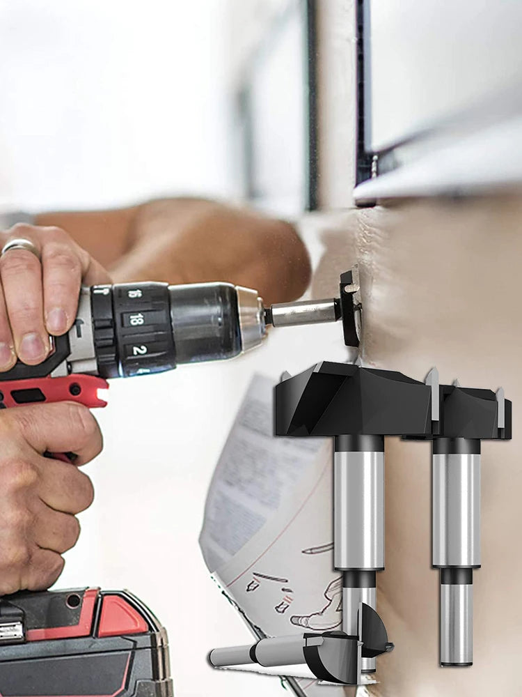 Forstner Bit Set Carbide Tipped Wood Drilling