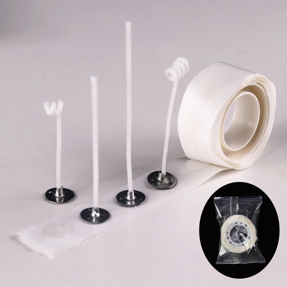 Smokeless Candle Wicks 2.6-20cm Pre-Waxed