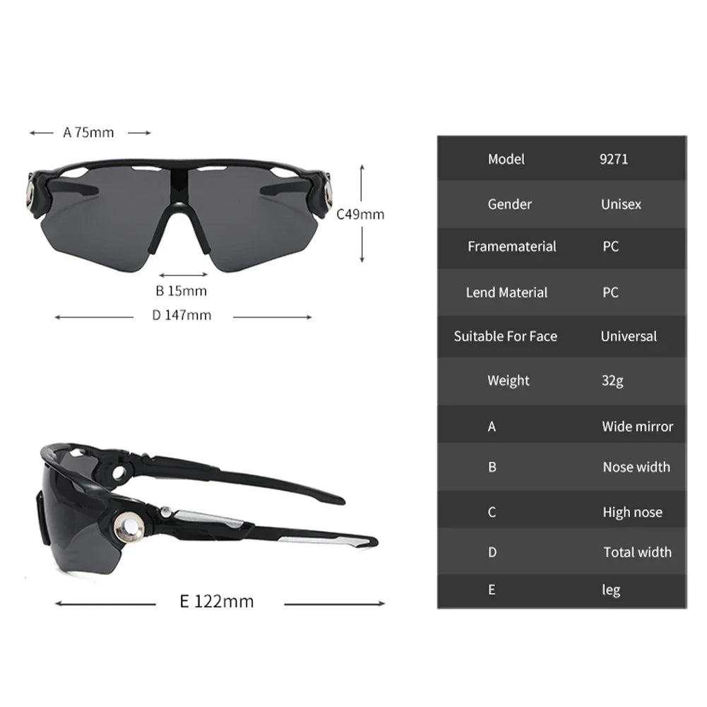 Cycling Glasses Outdoor Sports Windproof Sunglasses