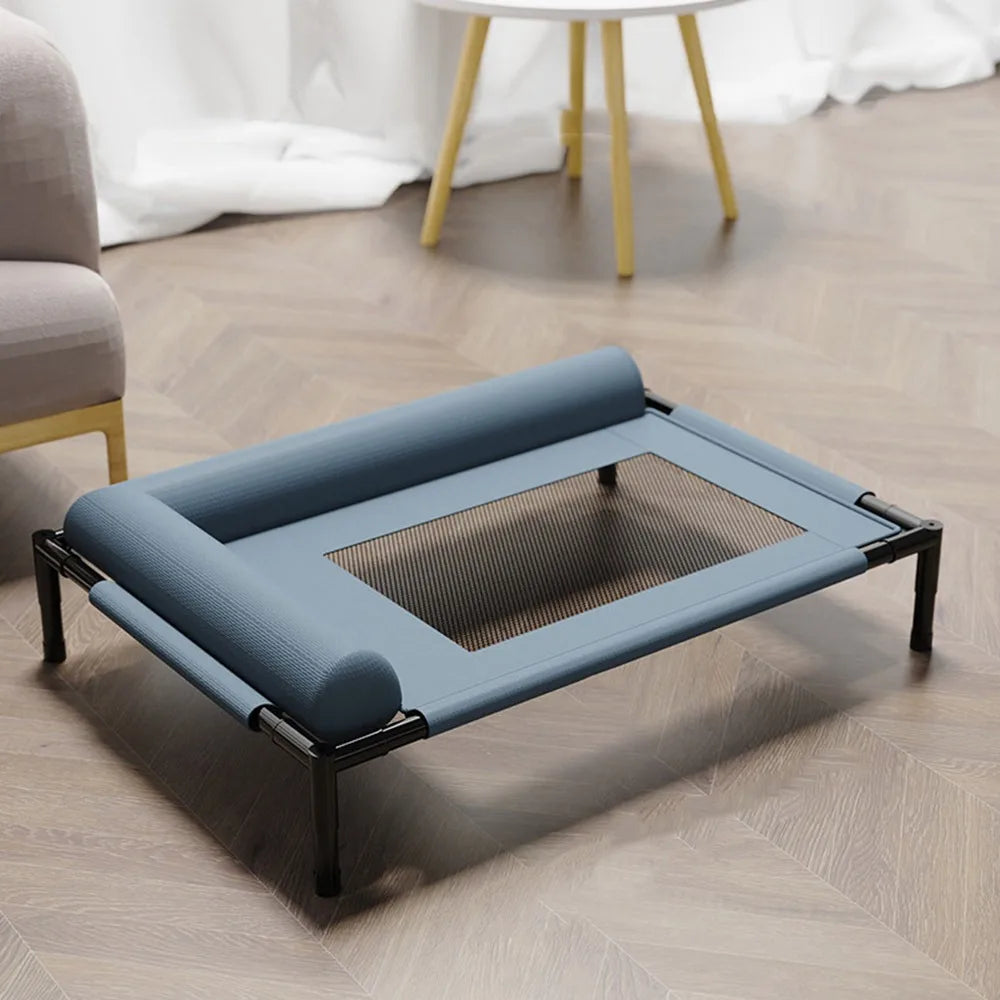 Washable Mesh Elevated Dog Beds Removable Breathable