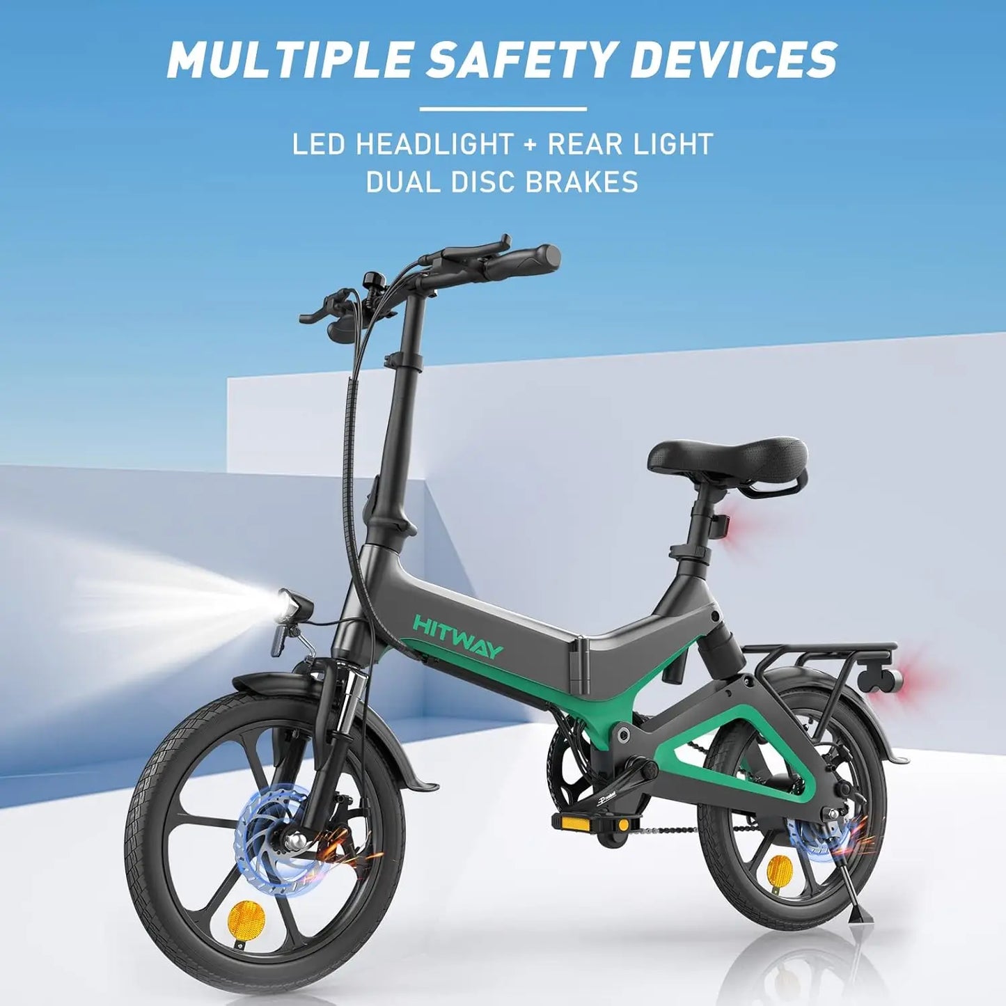 16 electric bike HITWAY W/36V