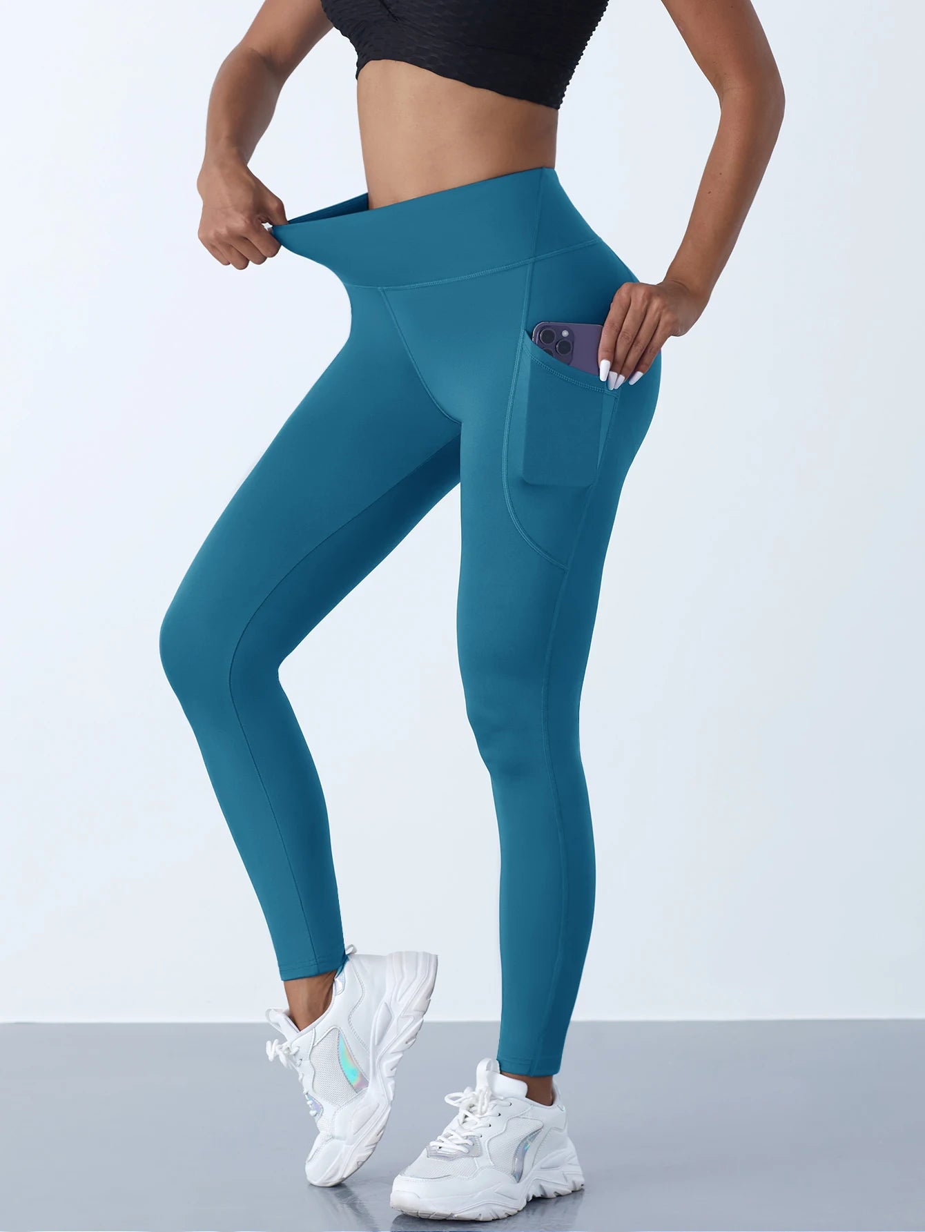 New High Waist Women's Leggings Stretch Yoga Pants