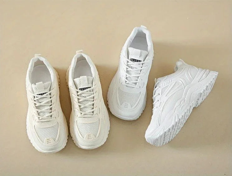 Sneakers Shoes for Women Sports Woman Footwear High on Platform