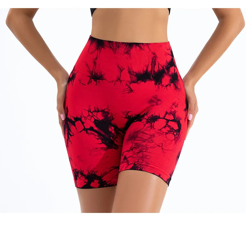 Summer Women High Waist Butt Lift Shorts Leggings