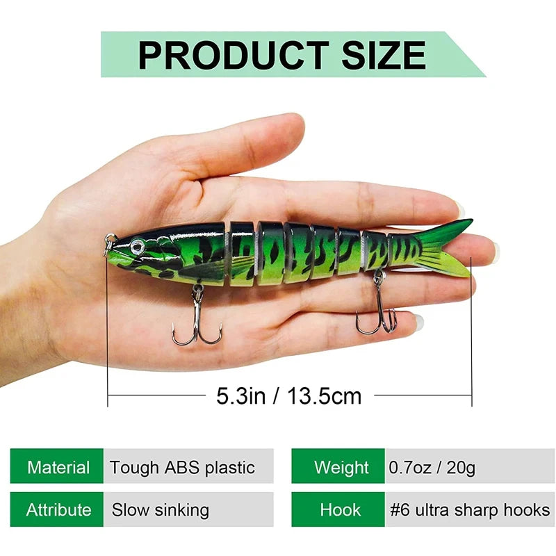 Fishing Lures Multi Jointed Swimbait
