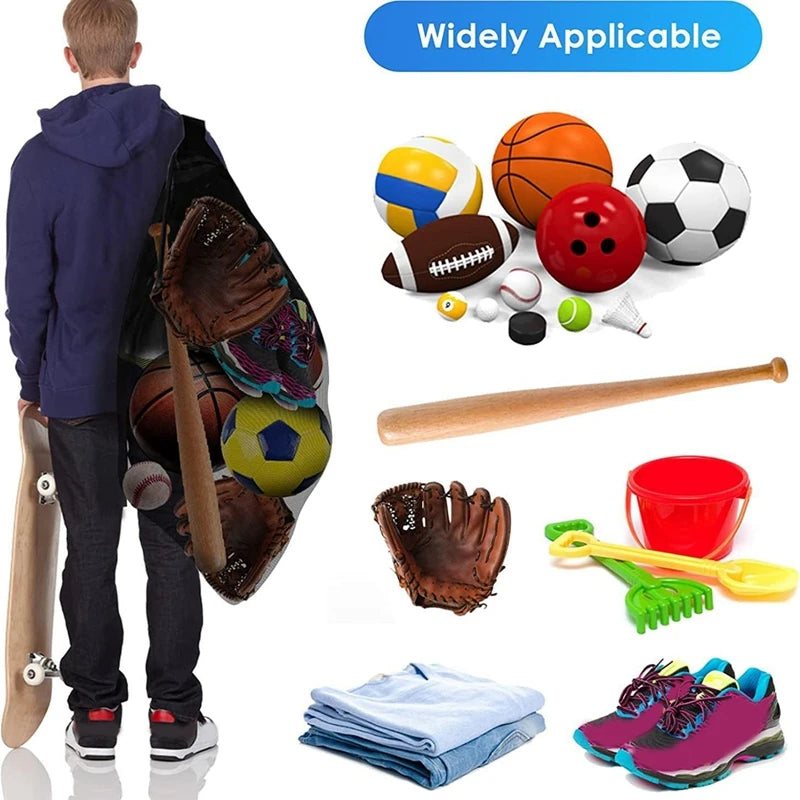 1 Pcs Large Capacity Drawstring Sports Bag