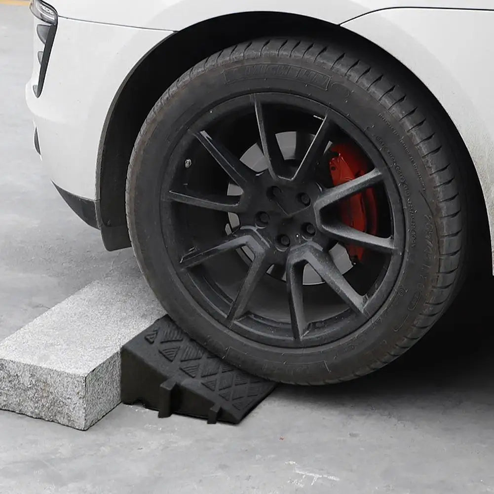 Portable Car Wheel Driveway Ramps Anti-Slip Wheel Chock