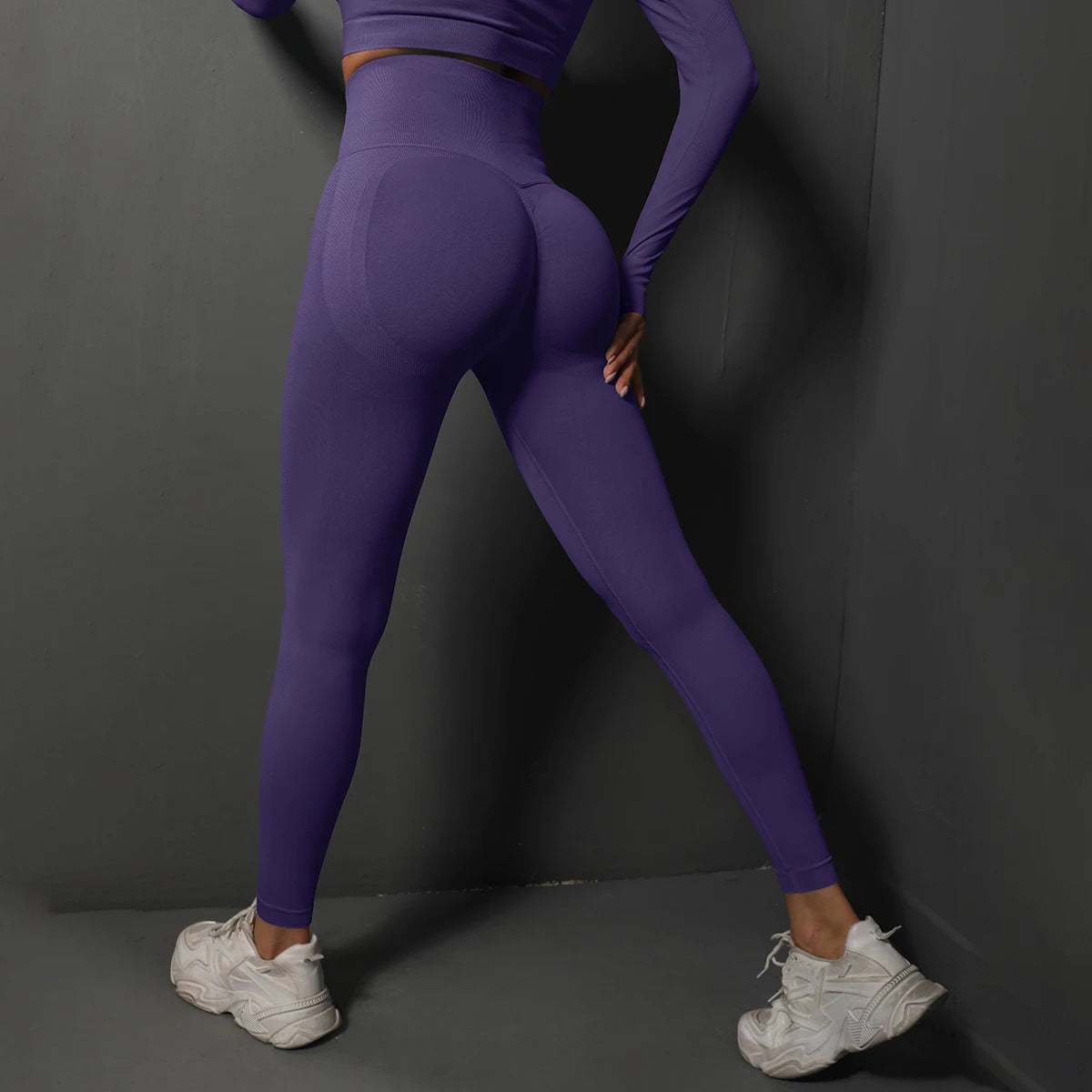 Naadloze gymleggings voor dames, yogabroeken,