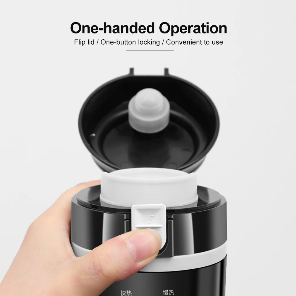 Portable 12/24V 500ml Car Electric Kettle Heating