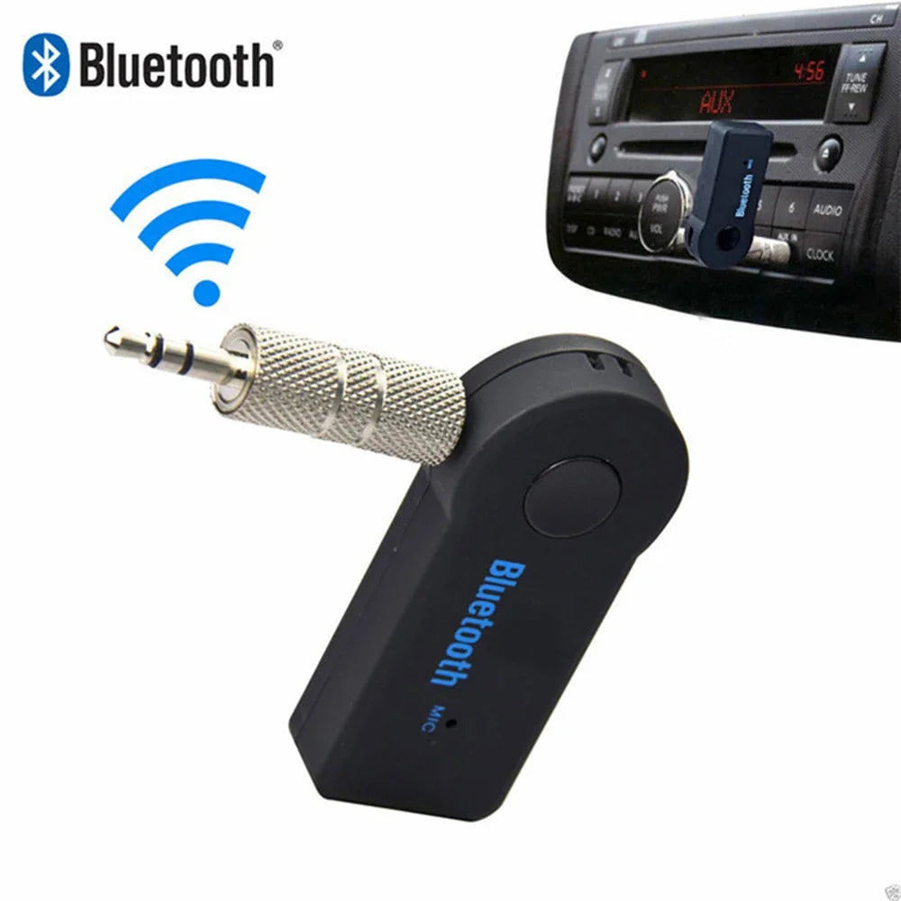 2 in 1 Wireless Bluetooth 5.0 Receiver Adapter 3.5mm Jack
