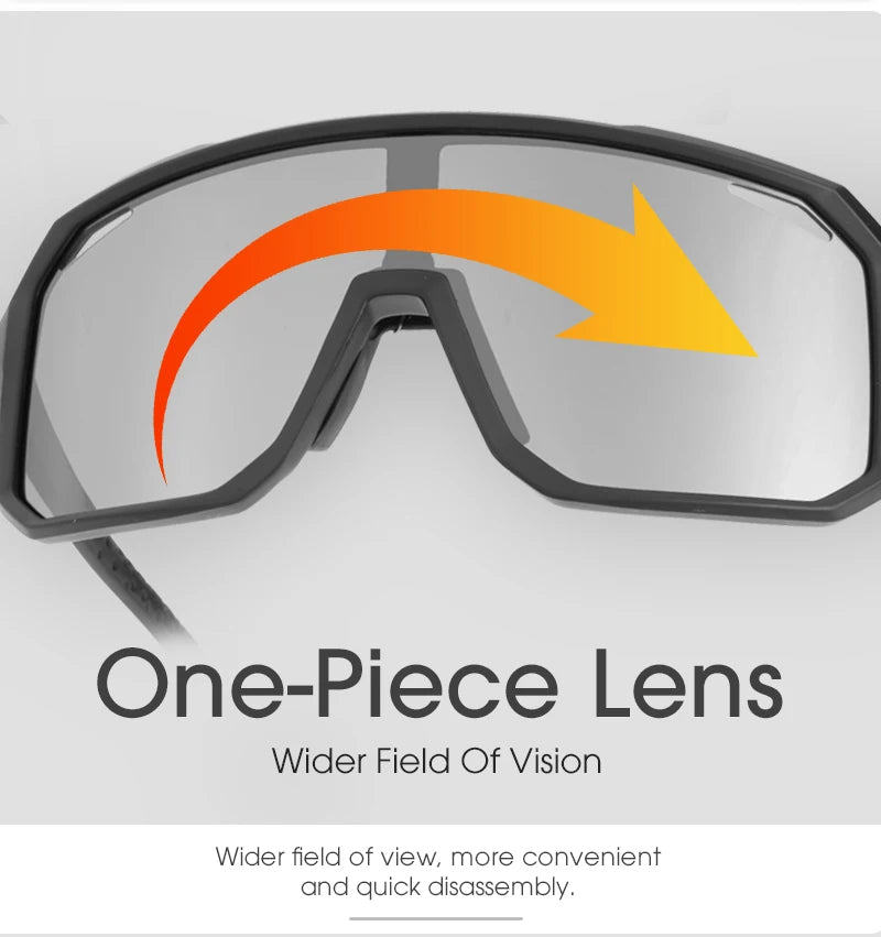 Cycling Glasses Photochromic Sunglasses Men Women Mountain