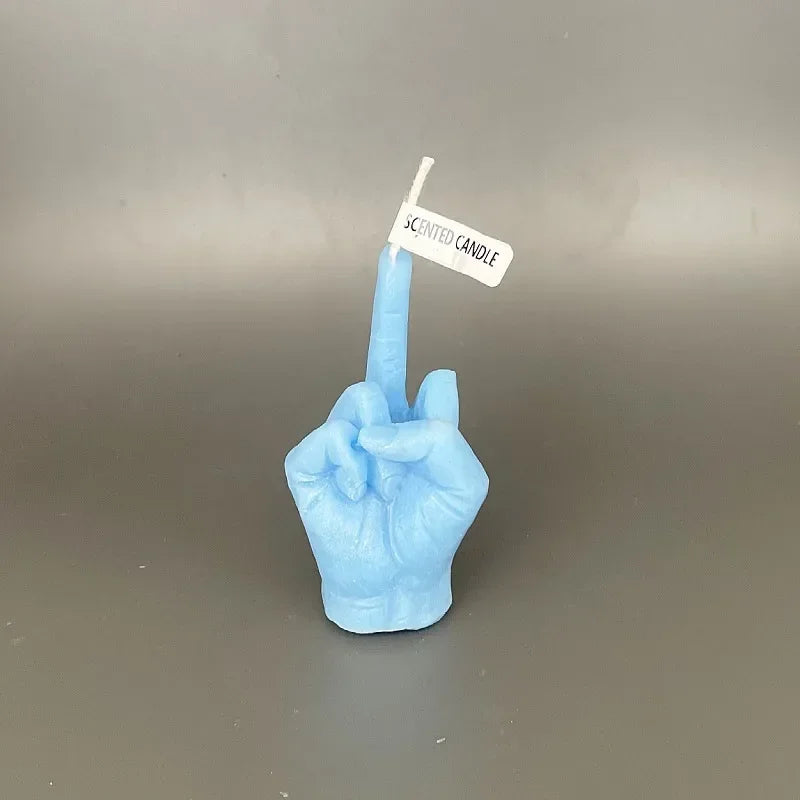 Creative Candles Middle Finger Shaped