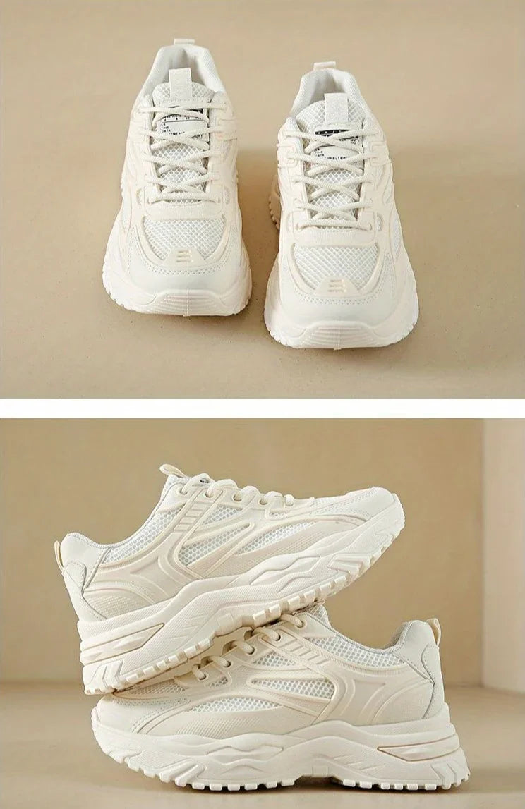 Sneakers Shoes for Women Sports Woman Footwear High on Platform