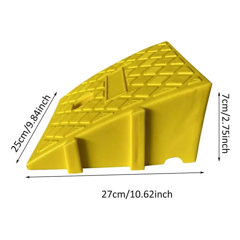 Car Curb Ramp Heavy Duty PVC Ramps For Driveway