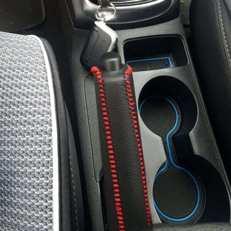 Car Leather Gears Handbrake Cover for SEAT Altea Toledo