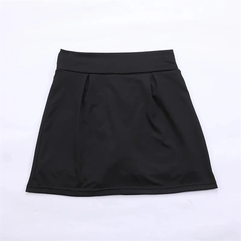 Summer Women Sprints Tennis Dance Fitness Short Skirts