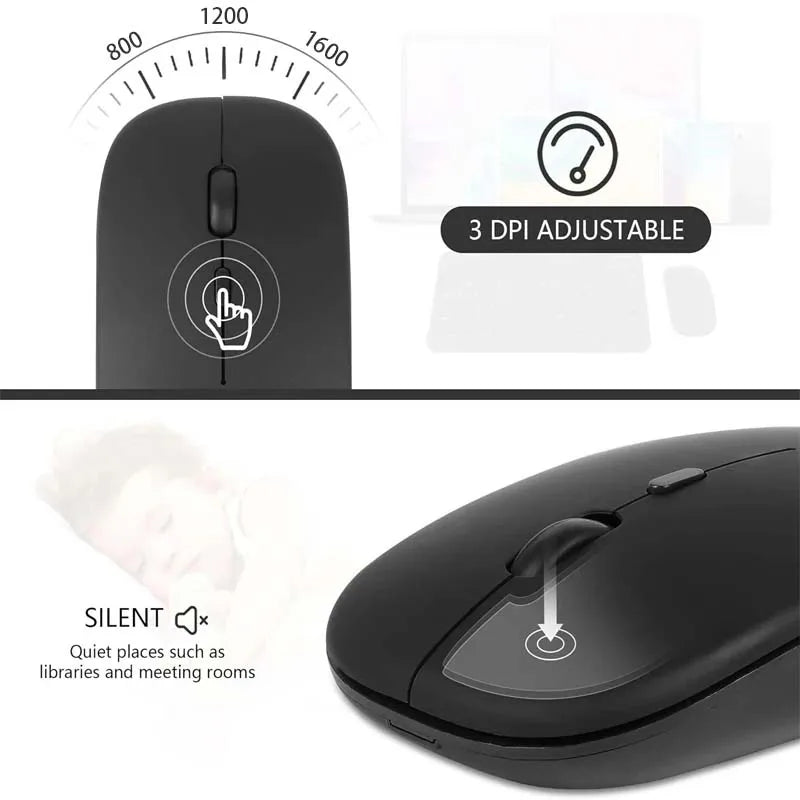 Xiaomi 2.4GHz Bluetooth Mouse Wireless USB