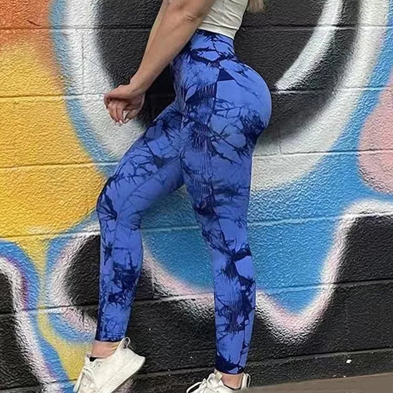 Sexy dames gym yoga leggings hoge taille push-up legging