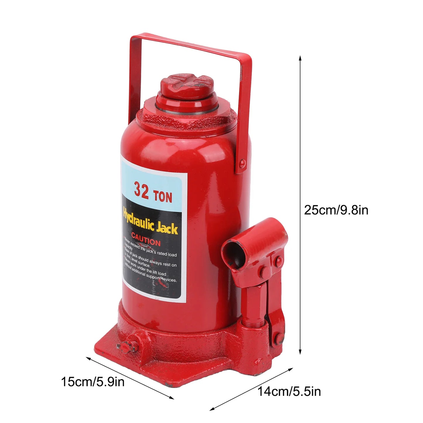 32 Ton Hydraulic Bottle Jack Lifting Automotive Lifter