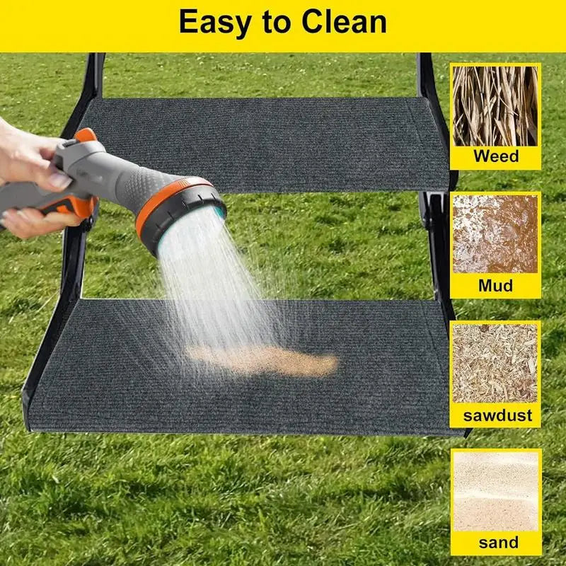 RV Step Covers Non-Slip Stair Rugs Cover Wrap Carpet Step