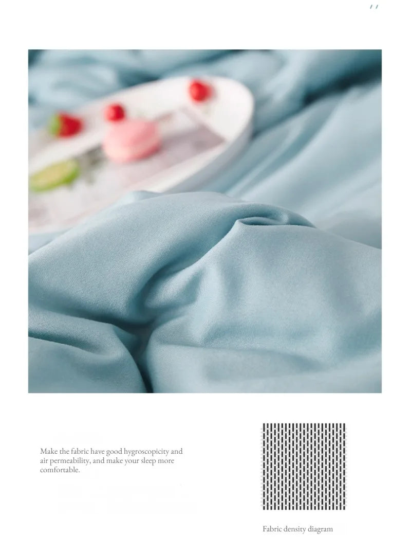 Washed Cotton Duvet Comforter, Soft Air Conditioning Quilt,