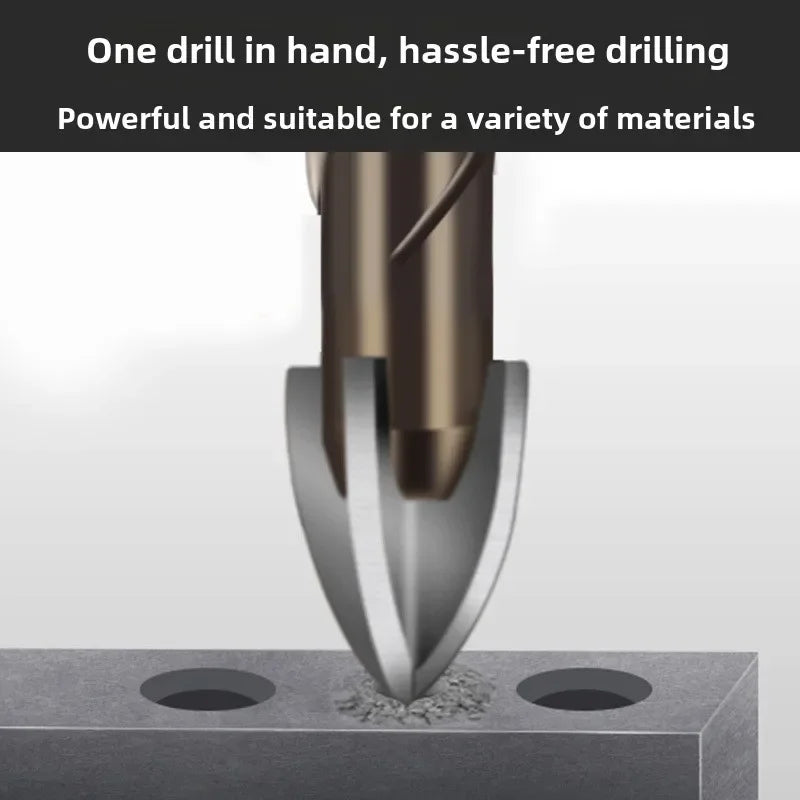7PCS/SET 3-12mm Four-Flute Sawtooth Drill Bit