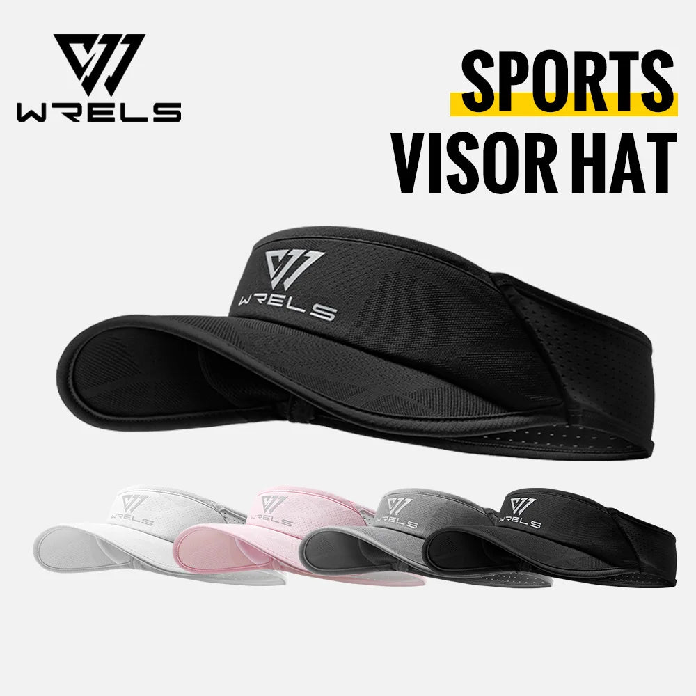 WRELS Sports Sun Visor Men Women Lightweight Packable
