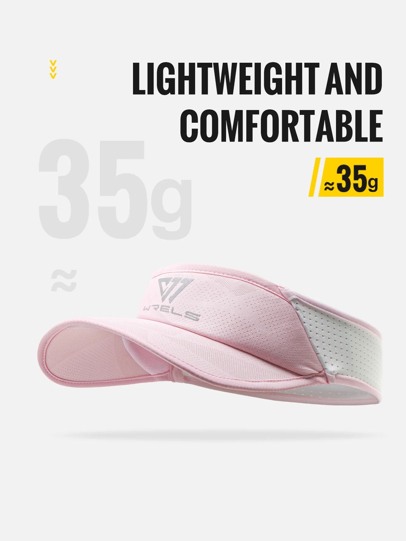 WRELS Sports Sun Visor Men Women Lightweight Packable