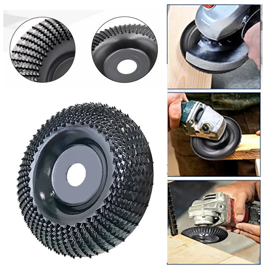 1PC Wood Carving Disc Grinder Wheel Disc 4 Inch