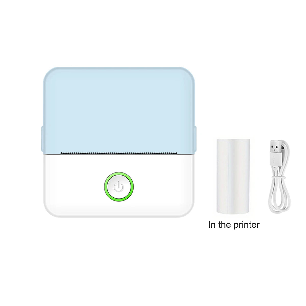 Mini Printer, Inkless Sticker Maker,