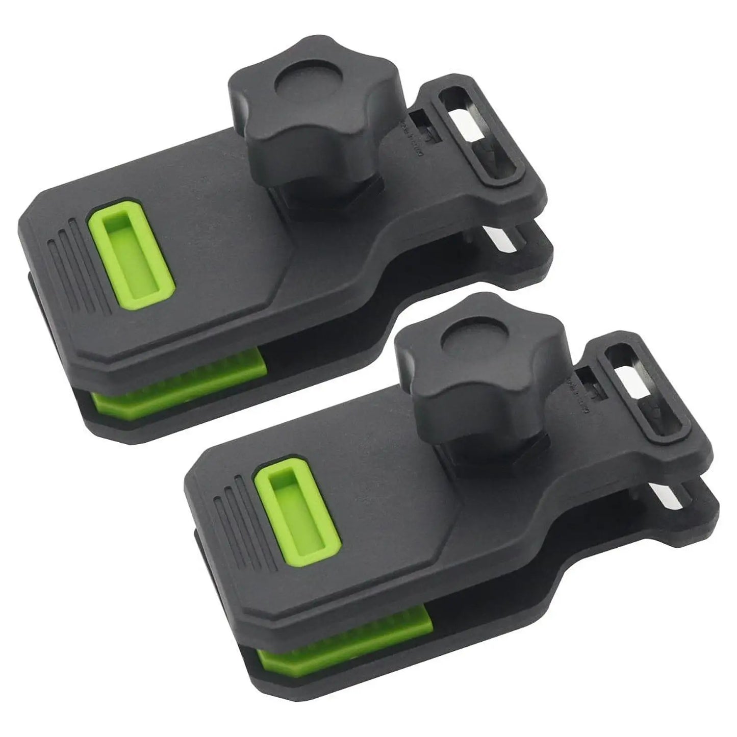 2Pcs RV Awning Clamps Rustproof Heavy Duty Grips
