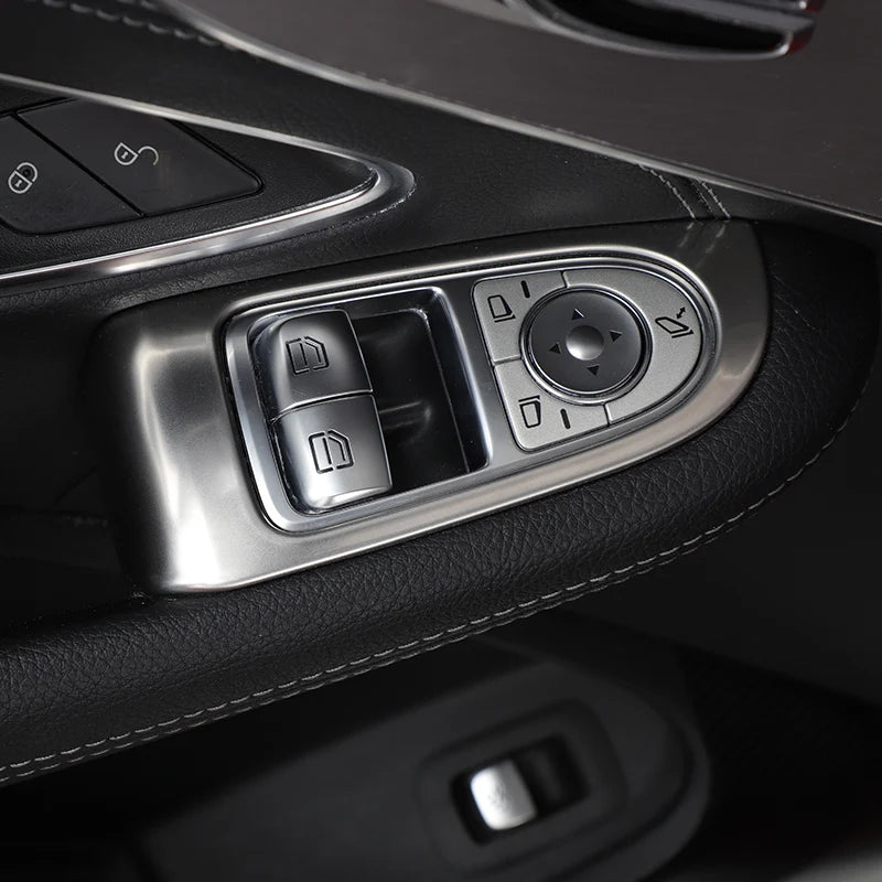 Rear cup holder trim For Mercedes w205 amg coupe