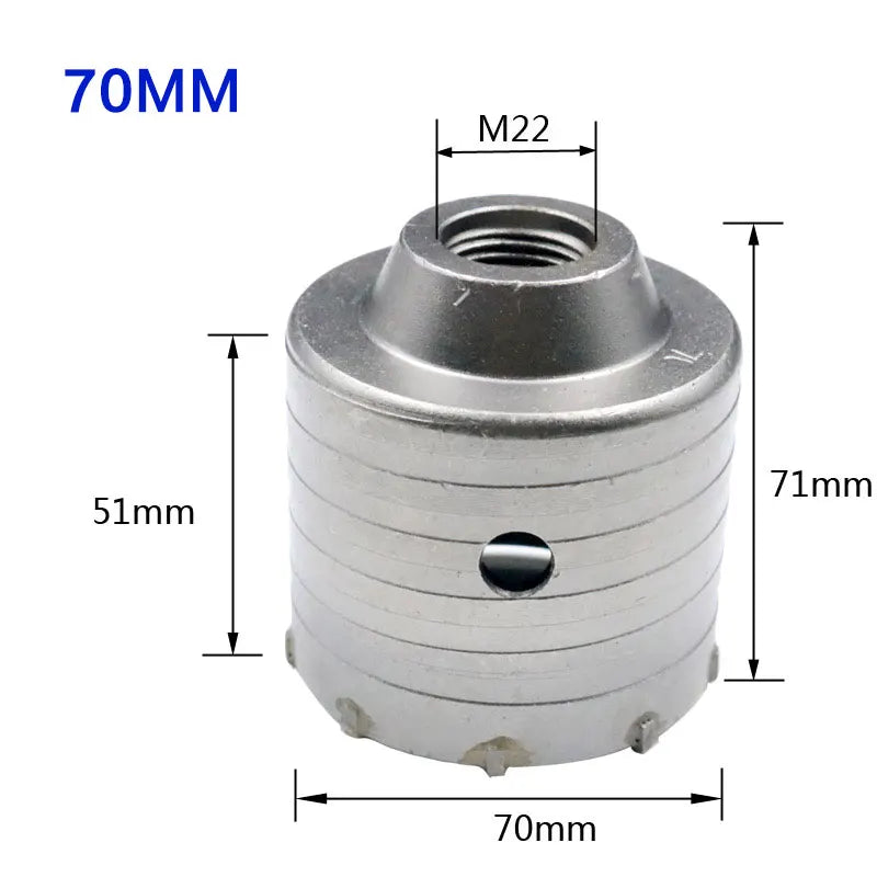 SDS Concrete Hole Saw 30-160mm Electric