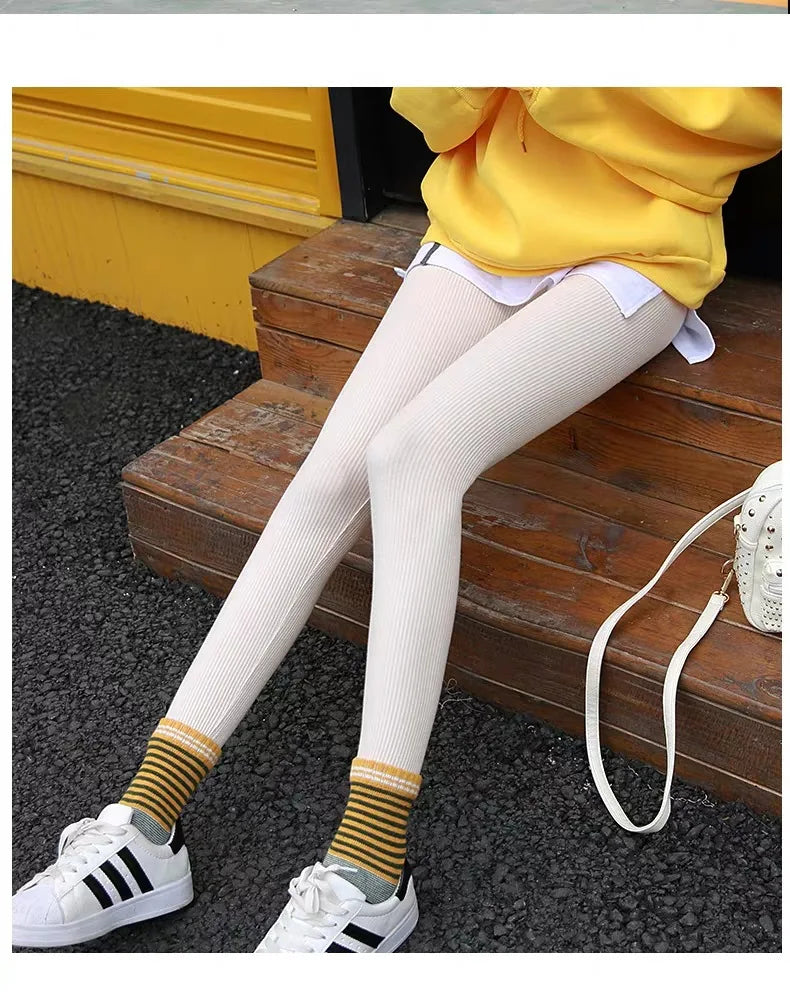 Ribbed leggings for women 2025 high waist