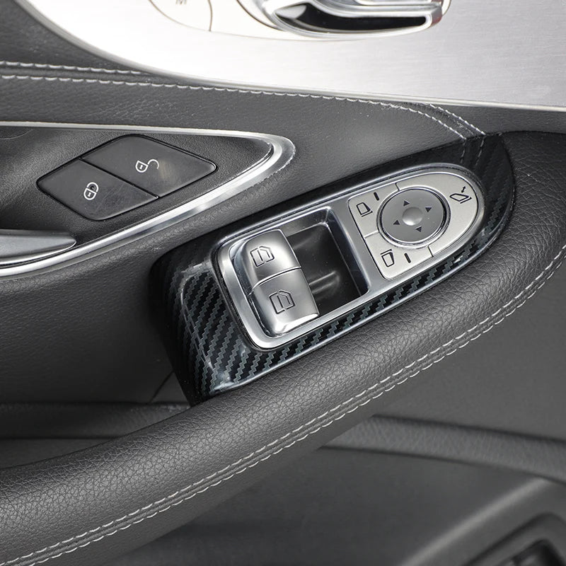 Rear cup holder trim For Mercedes w205 amg coupe