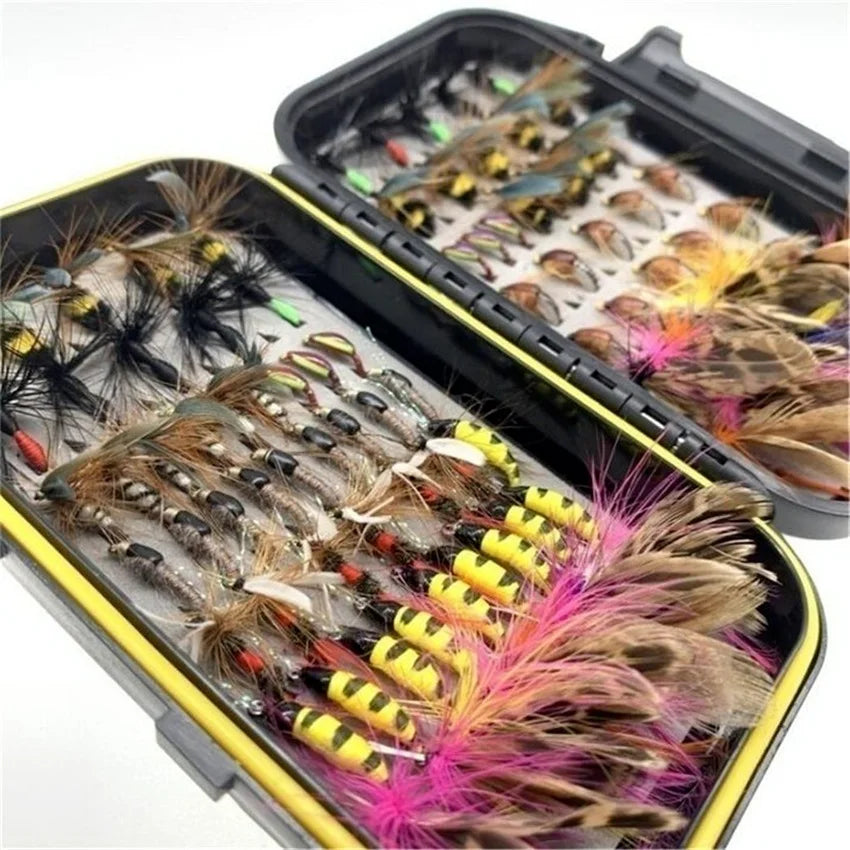 Trout Fly Fishing Flies Collection 32-112Pcs